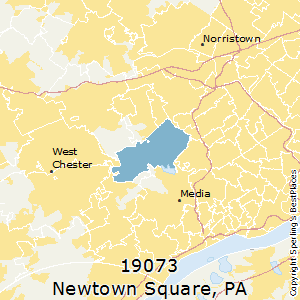 Newtown Square (zip 19073), PA